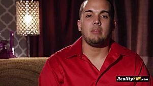 Tender shower intimacy sparks wild massage desires