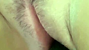 Horny Babe Craves Cucumber Deep in Her Pussy!