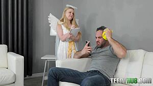 touched by an angel kylie shay and damon dice in a reality pov scene