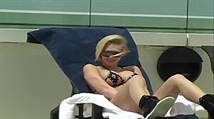 Blonde Kagney with Big Tits Gets Fucked by Monster Cock