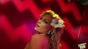 Curvy Blonde Chick Squirts Nonstop from Intense Assfucking