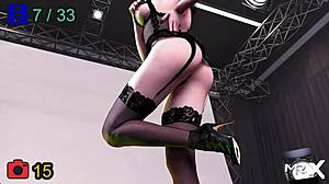 Commented gameplay of forbidden desire in anime3D fashionbusiness - E1/91