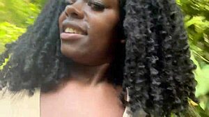 i and my friend took the hot black girl to the waterfall and fucked her