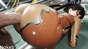 Super Cursed Pounding in Wild 3D Cartoon HMV