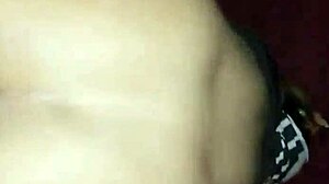 Young gay slut bent over in doggystyle bareback.