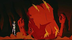 Big ass babes get spooked by monster cock in animated ghostbusters parody