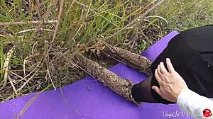 Watch Kitty Suck That Stranger's Cock Passionately!