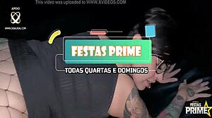 Tattooed Hot Barbara Lioness With Endowed Dj Jump At Festaprime