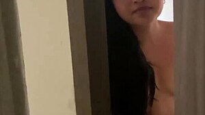 my latina stepsister noticed me watching her masturbate and fulfilled my fucking fantasy