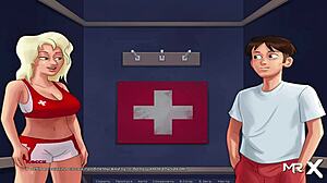 Summertimesaga mature babe teases husband in episode 2 34. Wild stuff!