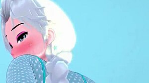 elsa in frozen fantasy adventure