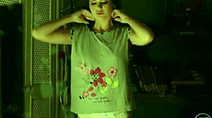 Teen Model Poses For Photos