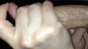 Mature Woman Gives Detailed Handjob Performance