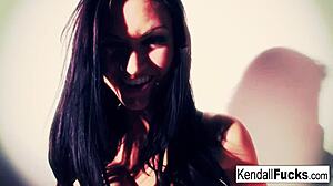 Kendall Teases With Sexy Nude Masturbation And Fetish Tits