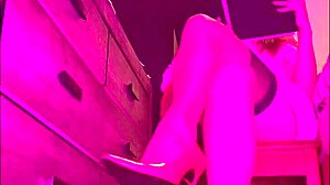 Stilettos Dangle Seductively in Stockings, Paulette Lerouge