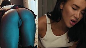 bad girl katrin tequila gets spanking and horny before sex