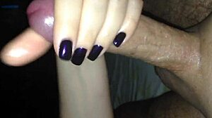 Mature Woman Gives Detailed Handjob Performance