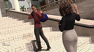 Taboo University Adventures With Redhead POV And Big Tits