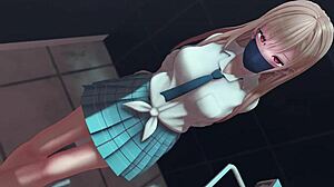 Kitagawa Caught in a Steamy Toilet Encounter with Hidden Desires