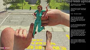 3D Cartoon Characters Engage in Intense Sex Acts