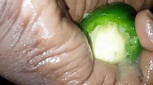 Plantain versus poivron makes me wet and cum