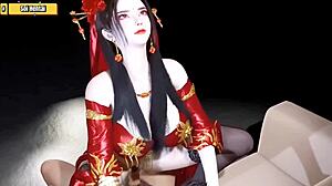 hentai 3d ep101 - medusa queen rides with deep throat