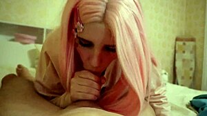 Cutie Bubblegum saw me filming but failed to grab the camera!