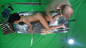 dayanara dexter in pov fetish scene, teasing with bdsm elements.