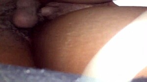 Ebony Wife's First Amateur Session