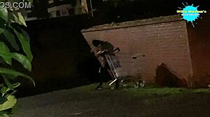 cracky explores her natural habitat with mature charm