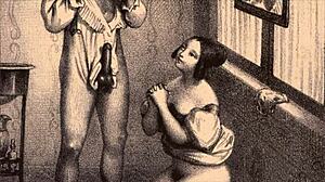 My secret life unfolds with vintage erotic cartoon scenes in detail