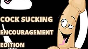 Encouraging gay cock sucking session