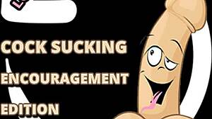 Encouraging gay cock sucking session
