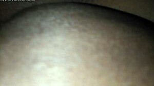 The light-skinned girl with big booty rides a phat dick