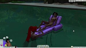 Futas Shemales Enjoy Wild Sex in Sims 4 Fun.