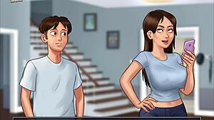 Summertime Saga 50 Explores Erotic Cartoon Adventures In The Game