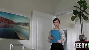 my small 18+ secretary jade valentine gets pov blowjob