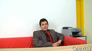 Exploring giant dick in gay scenes.