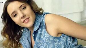 Sybil A undresses and gropes herself in a playful moment 😏