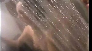 Teen Couple's Hard Fucking In Bath Creampie