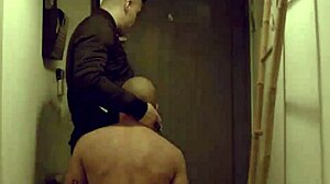 Young Serf Submits To Intense Plow Machine Blowjob