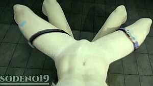 色动漫美女用紧致肛门接鸡巴狂欢