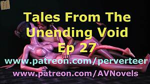 In the unending void, a tale unfolds with mysterious adventures and challenges.