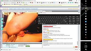 Big boobs and a big dildo in this scene