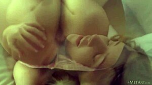 Sybil A undresses and gropes herself in a playful moment 😏