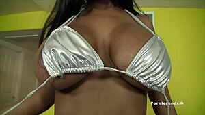 Can Codi Bryant handle this big white cock?