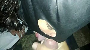 Min kone beder om mere cum i ægte amatør facial skud