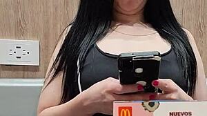 Today i will be the dessert for my cute petite couple.