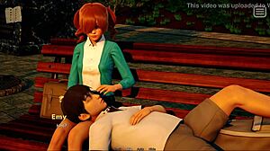 My Bully Is My Lover 59 - Intense Homemade Game Passion