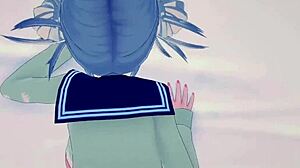 Himiko Toga and Mirko in My Hero Academia POV hentai